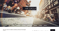 Desktop Screenshot of mrgroup.no